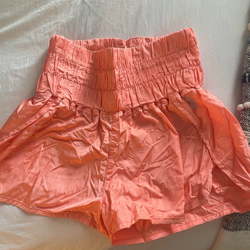 Free People Movement Coral shorts